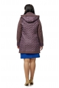 Женское пальто из текстиля с капюшоном 8011897-3