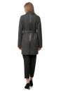 Женское пальто из текстиля с воротником 8012206-3