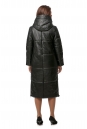 Женское кожаное пальто из натуральной кожи с капюшоном 8013010-3