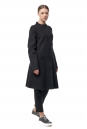 Женское пальто из текстиля без воротника 8014342-2