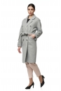 Женское пальто из текстиля с воротником 8016262-2
