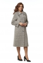 Женское пальто из текстиля с воротником 8016407