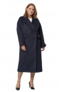Женское пальто из текстиля с воротником 8019054