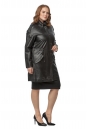 Женское кожаное пальто из натуральной кожи с воротником 8019258-2