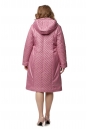 Женское пальто из текстиля с капюшоном 8019514-3