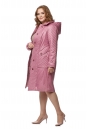 Женское пальто из текстиля с капюшоном 8019514-4