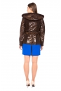 Женская кожаная куртка из натуральной кожи с капюшоном 8022097-3
