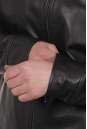 Мужская кожаная куртка из натуральной кожи с воротником 8022833-12