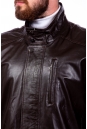 Мужская кожаная куртка из натуральной кожи с воротником 8023557-6